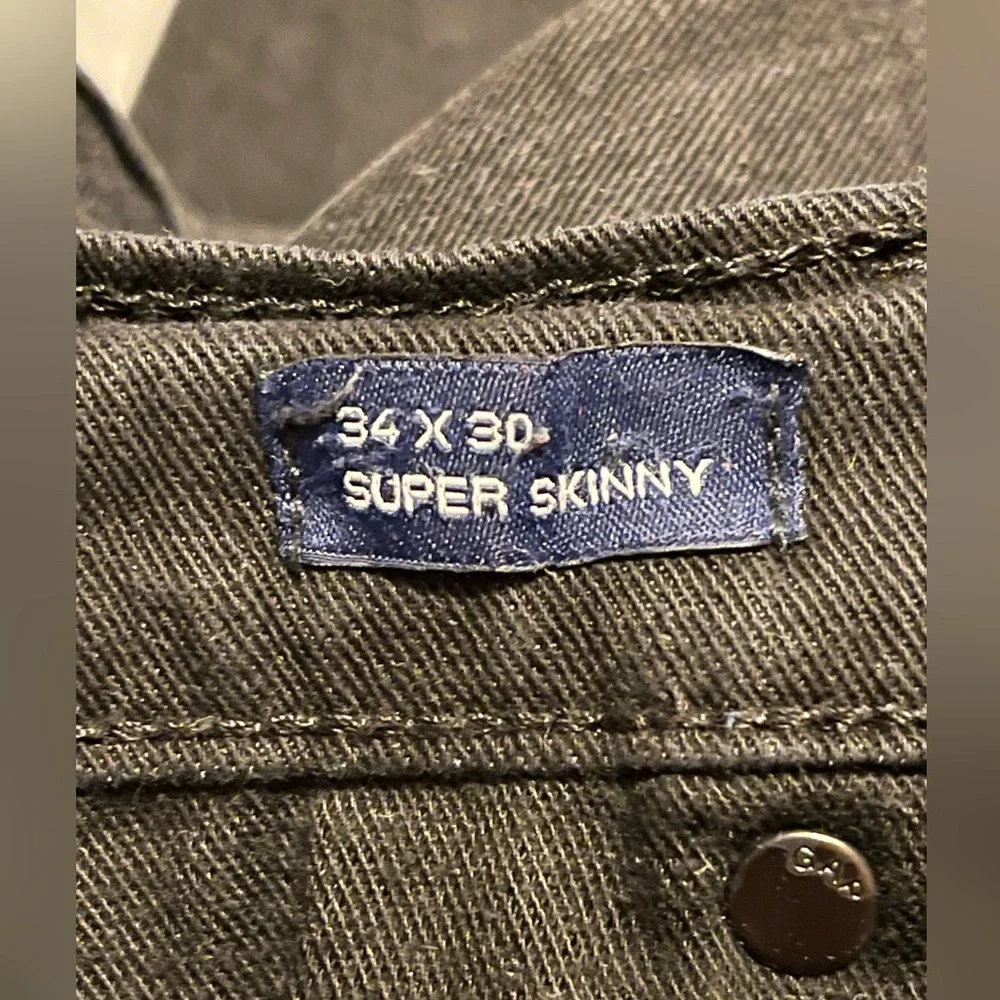 Gap Denim Jeans Super Skinny 34/30 (with flaw) - Picture 5 of 6